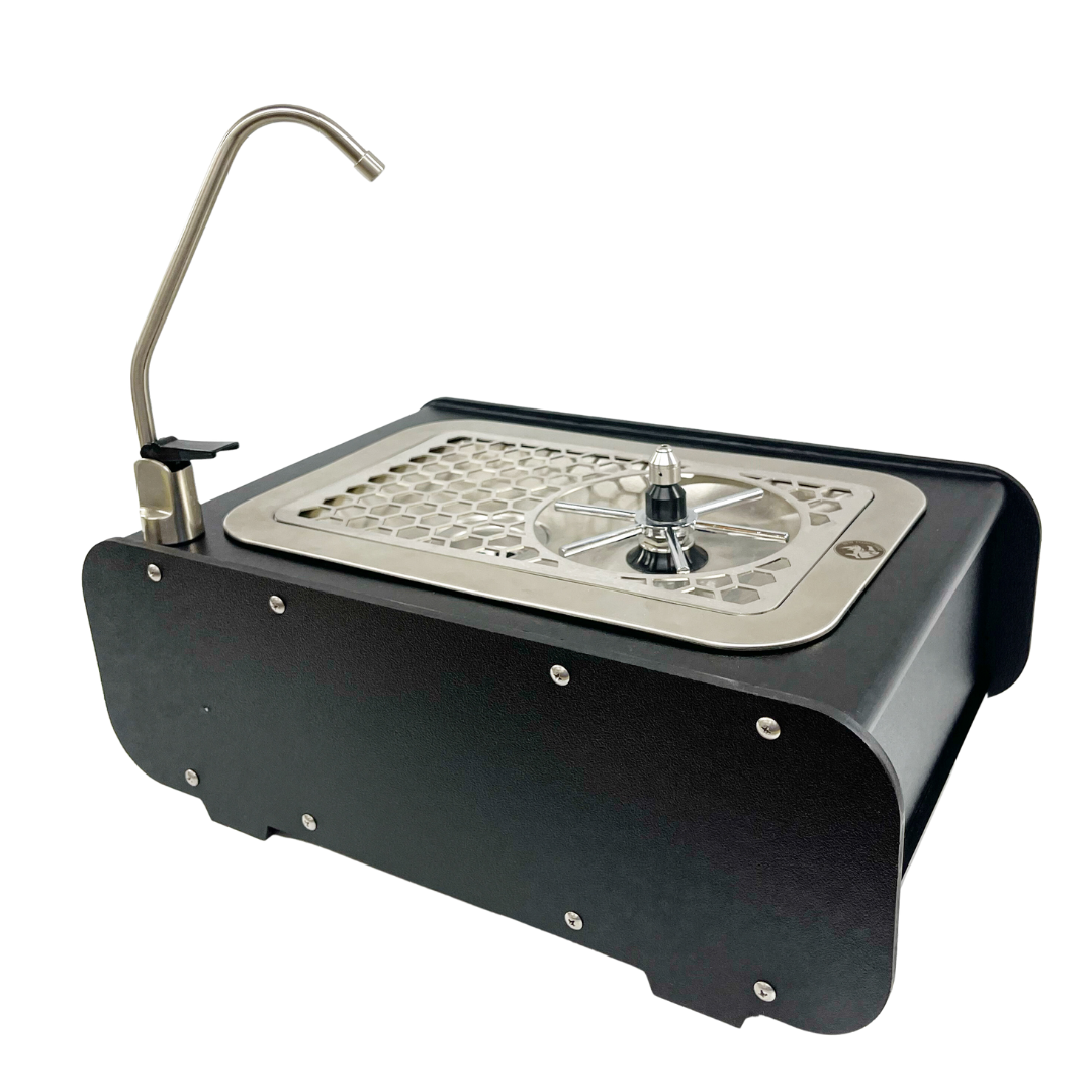 Caffewerks Connect Cube // Portable Rinser // 300mm Spin Jet Rinser wi