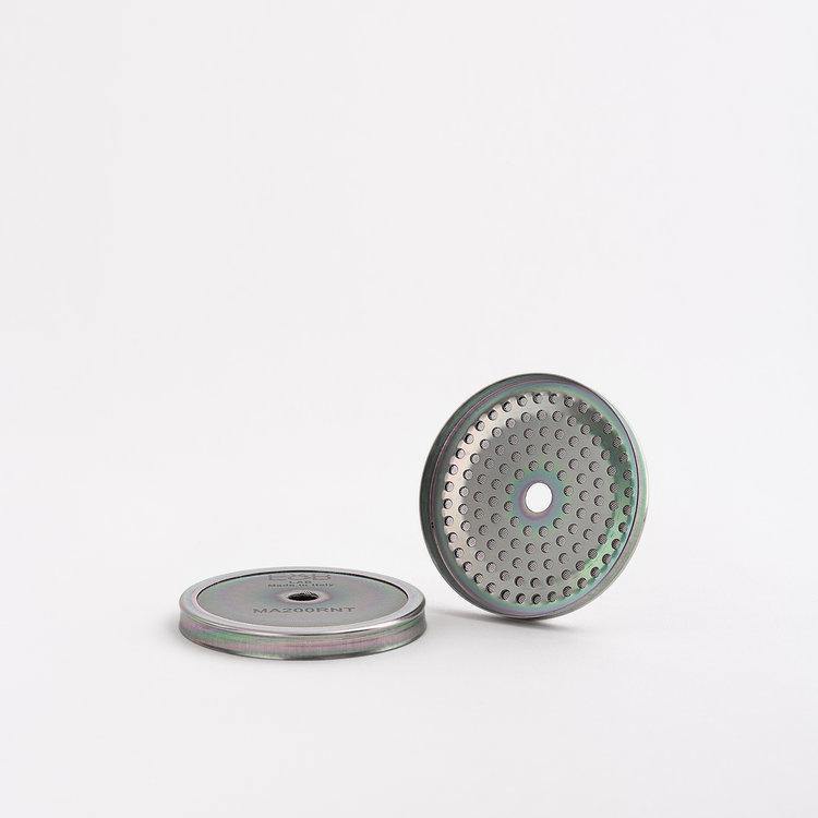E&B Lab NT Doppelter Siebträgerkorb 58 Mm – NanoTech-Beschichtung, Für 22 G Kaffeepulver, Randlos